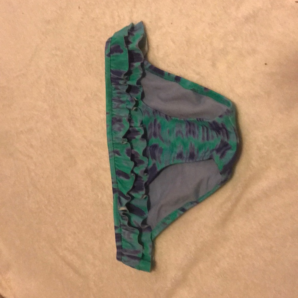 Tie Dye Ruffle Bikini - Picture 4 of 5